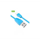 Cablu USB iPhone 5 / 6 / 7 Golf Diamond Sync Cable ALBASTRU GC-27i