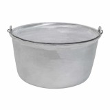Ceaun tuci aluminiu alimentar, capacitate 35L, fund drept / EXT 8035_1