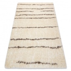 Covor FLUFFY 2371 shaggy dunga - kr&eacute;m / bej, 200x290 cm