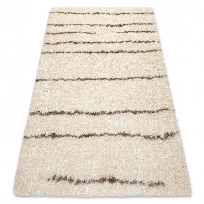 Covor FLUFFY 2371 shaggy dunga - kr&amp;eacute;m / bej, 180x270 cm foto