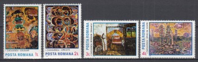 ROMANIA 1985 LP 1131 REPRODUCERI DE ARTA ION TUCULESCU SERIE MNH foto