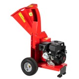 Cumpara ieftin Tocator pentru crengi Micul Fermier, &Oslash;100mm, motor benzina 15CP, pornire electrica, alimentare orizontala, pentru rumegus