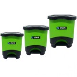 Pachet 3 Cosuri De Gunoi Casandra Plastic DIV. CULORI Sterk 28L+13L+6L CNN50503