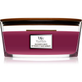 Woodwick Wild Berry &amp; Beets lum&acirc;nare parfumată cu fitil din lemn (hearthwick) 453,6 g