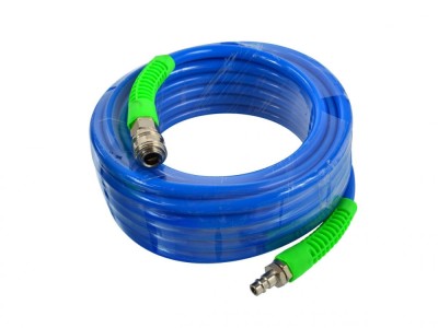 Furtun pneumatic armat PU 10m 12x8mm, Geko G02976 foto