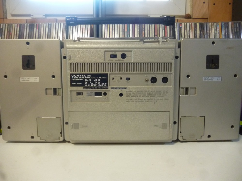 KIT 5 per CONTEC 3883 radio BOOMbOX REGISTRATORE 