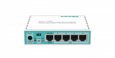 MIKROTIK 5-PORT GIGABIT ETHERNET ROUTER foto