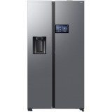 Side by side Samsung RS90F65EDTEO, 621 l, Mono Cooling, Mobile Bixby, Dozator de apa si gheata, Auto Open Door, Clasa D