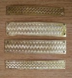 S S9 - Grade militare - metalice auriu - comunism - sergent major