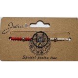 Martisor bratara zodiac, jolie, 5x9 cm, scorpion