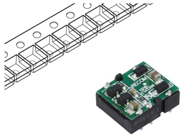 Convertor DC/DC 1W 3,3V SMD