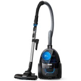 Aspirator fara sac PowerPro Compact FC9331/09, 650 W, 24.3kWh/an, 1.5 l, PowerCyclone 5, perii TriActive, filtru anti-alergic ECARF, clasa A, negru
