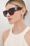 Cumpara ieftin Balenciaga ochelari de soare femei, culoarea maro, BB0323SK