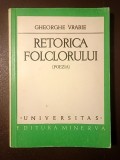 Gheorghe Vrabie - Retorica folclorului (poezia)