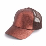 Sapca trucker MBrands de dama cu sclipici Burgund