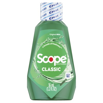 Apa de Gura, Crest Scope Classic, Aroma Puternica de Menta, cu CPC, 36ml foto