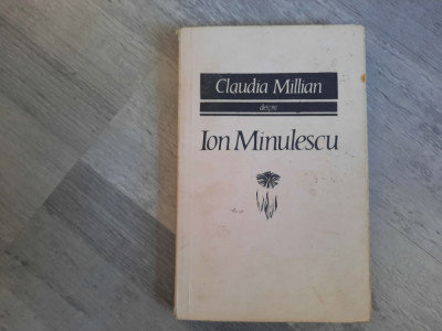 Despre Ion Minulescu de Claudia Millian foto