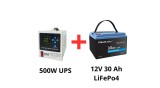 Volt Polska Sursă de alimentare ne&icirc;ntreruptibilă pentru pompe de circulație 500W + pachet de acumulatori LiFePo4 30Ah