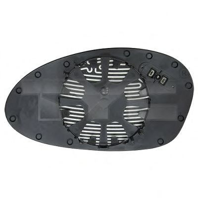 Sticla oglinda, oglinda retrovizoare exterioara BMW Seria 1 (E81) (2006 - 2012) TYC 303-0097-1 foto
