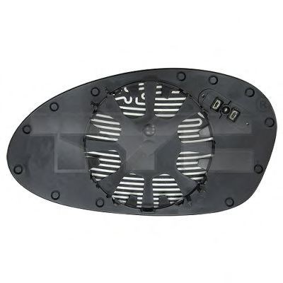 Sticla oglinda, oglinda retrovizoare exterioara BMW Seria 1 (E81) (2006 - 2012) TYC 303-0097-1