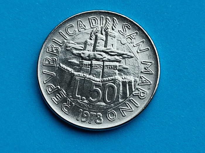 50 Lire 1978 San Marino-UNC