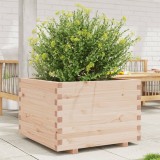 Cumpara ieftin Jardinieră de grădină, 70x70x49,5 cm, lemn masiv de pin