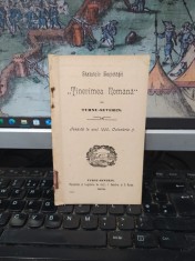 Stautele Societăței Tinerimea Rom&acirc;nă din Turnu Severin, fondată &icirc;n anul 1905, octombrie 9, Turnu Severin 1909, 179