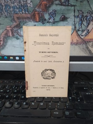 Stautele Societăței Tinerimea Rom&amp;acirc;nă din Turnu Severin, fondată &amp;icirc;n anul 1905, octombrie 9, Turnu Severin 1909, 179 foto