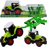 TRACTOR AGRICOL SET CU REMORCĂ VAGON AGRICOL MAȘINĂ PENTRU COPII
