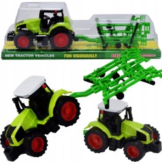 TRACTOR AGRICOL SET CU REMORCĂ VAGON AGRICOL MAȘINĂ PENTRU COPII