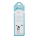 Cumpara ieftin Lant Piatra Semipretioasa - Pandantiv hexagonal Opal