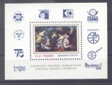 Poland 1979 Expo, UPU, perf. sheet, MNH S.372, Nestampilat