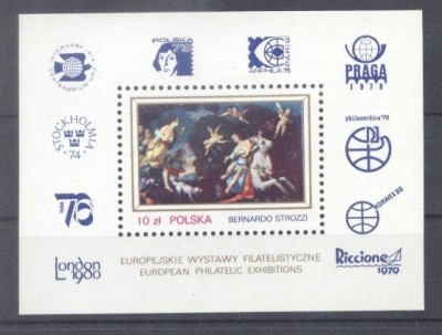 Poland 1979 Expo, UPU, perf. sheet, MNH S.372 foto