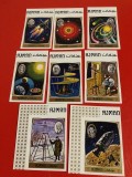 AJMAN, SPACE - SERIE COMPLETĂ MNH IMPERF., Nestampilat