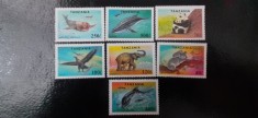 Tanzania-Fauna,specii protejate-serie completa ,nestampilate MNH (C1)