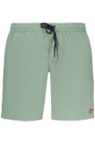 Norway Pantaloni scurti de baie barbati simplii cu logo, verde, M