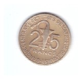 Moneda Africa de Vest 25 francs/franci 2004 FAO, stare relativ buna, curata