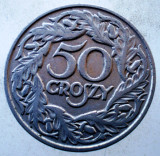 7.985 POLONIA 50 GROSZY 1923, Europa, Nichel