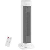 HOMCOM Termoventilator Ceramic 2000W 3 Temperature, Timer 15H și Telecomandă | Aosom Romania