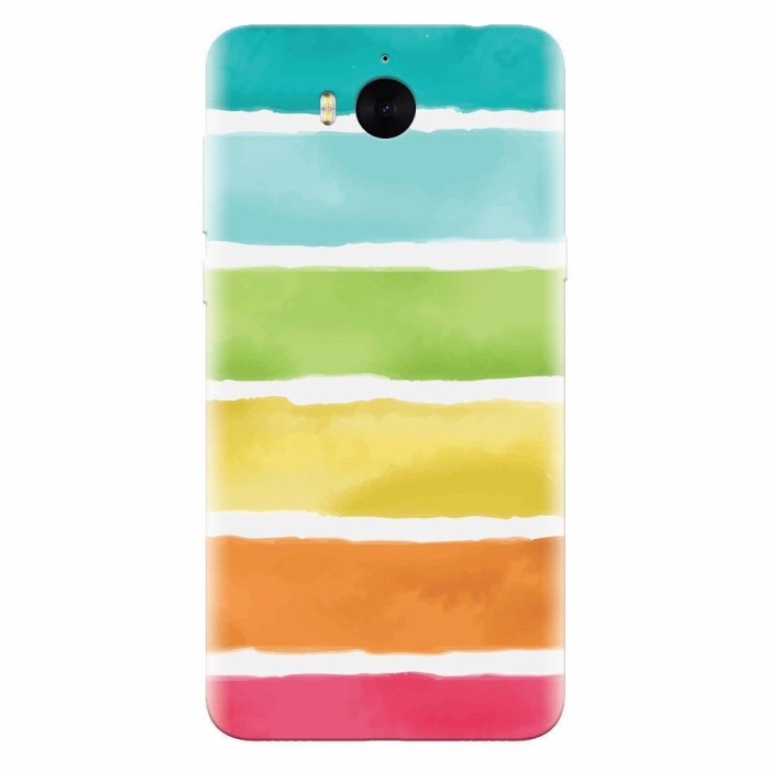 Husa silicon pentru Huawei Y6 2017, Watercolors