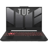 Laptop Gaming ASUS TUF A15 FA507UV cu procesor AMD Ryzen&trade; 9 8945H pana la 5.2 GHz, 15.6, Full HD, IPS, 144Hz, 16GB, 512GB SSD, NVIDIA&reg; GeForce RTX&trade; 40