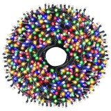 Cumpara ieftin Instalatie de Craciun, Jolly Spirit, joc de lumini, multicolor, 200 lumini, 16 metri