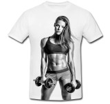 Cumpara ieftin Tricou &quot; Fitness model girl &quot;