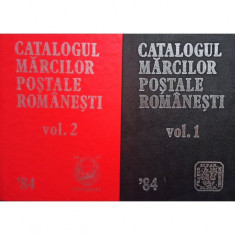 Angela Harnaj (coord.) - Catalogul marcilor postale romanesti, 2 vol. (editia 1984)