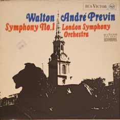 Disc vinil, LP. Symphony No. 1-Walton, André Previn, London Symphony Orchestra