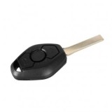 Set 2 bucati - Cheie completa compatibila cu BMW romb 3 butoane EWS - E46, E39, E38, X5 E53, X3 E83, Z4 E85 - 433 MHz - PCF7935 - lama HU92
