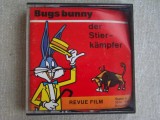 Filme Super 8 mm Vintage - Bugs Bunny / Porcusorul Dick / Speedy Gonzales / Motanul Sylvester / Stan si Bran