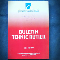 BULETIN TEHNIC RUTIER - NR. 10 / 2013