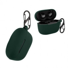 Husa kwmobile pentru SoundPEATS T2, Silicon, Verde, 57897.80