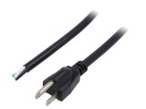 Cablu Alimentare 1.8m Negru 13A NEMA 5-15